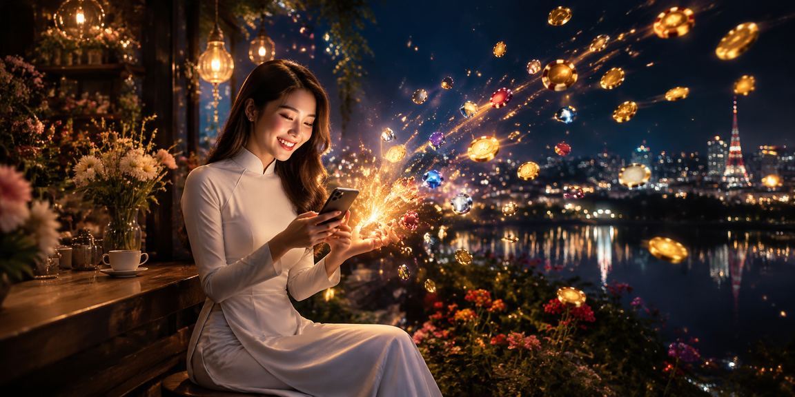 Người chơi thưởng thức casino trên thiết bị di động tại Đà Lạt